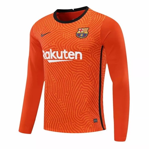 Camiseta Barcelona Portero ML 2020-2021 Naranja